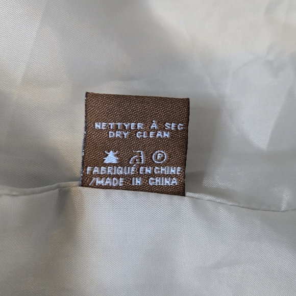 Vintage Jessica Paisley Brocade Coat Jacket Women’s Size 16 Longline Silver Gray - Picture 10 of 10